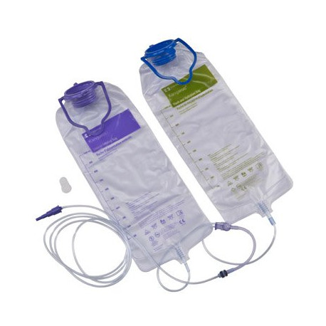 Kangaroo ePump Set 1000mL Feed And Flush Non-Sterile (Carton 30) 673662